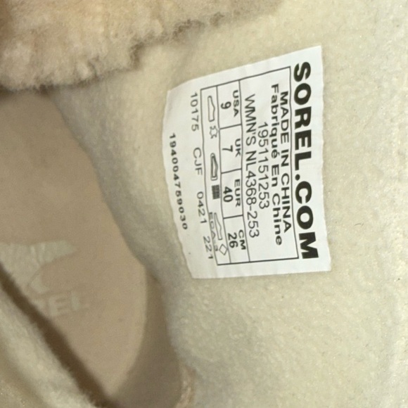 Sorel Women Joan of Arctic Wedge III Boot Lace Cozy Brown Waterproof - Picture 7 of 9